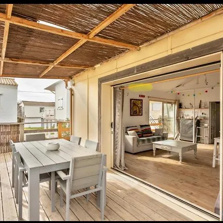 Chalet Sur Pilotis 10 Pers Wifi 2 Suites Familles 50 M Mer Clim Груиссан