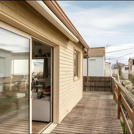 Шале Chalet Sur Pilotis 10 Pers Wifi 2 Suites Familles 50 M Mer Clim Груиссан
