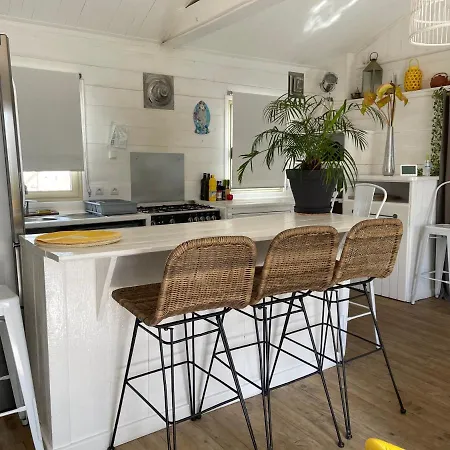 Chalet Sur Pilotis 10 Pers Wifi 2 Suites Familles 50 M Mer Clim Шале
