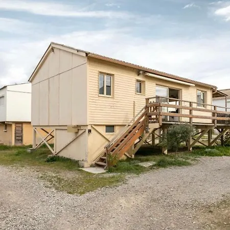 Chalet Sur Pilotis 10 Pers Wifi 2 Suites Familles 50 M Mer Clim Chalet Gruissan