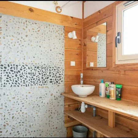 Dağ evi Chalet Sur Pilotis 10 Pers Wifi 2 Suites Familles 50 M Mer Clim *