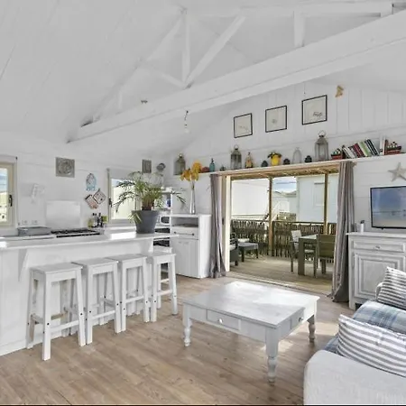 Chalet Sur Pilotis 10 Pers Wifi 2 Suites Familles 50 M Mer Clim