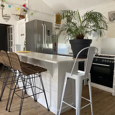 Chalet Sur Pilotis 10 Pers Wifi 2 Suites Familles 50 M Mer Clim
