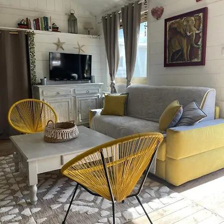 Chalet Sur Pilotis 10 Pers Wifi 2 Suites Familles 50 M Mer Clim * Gruissan